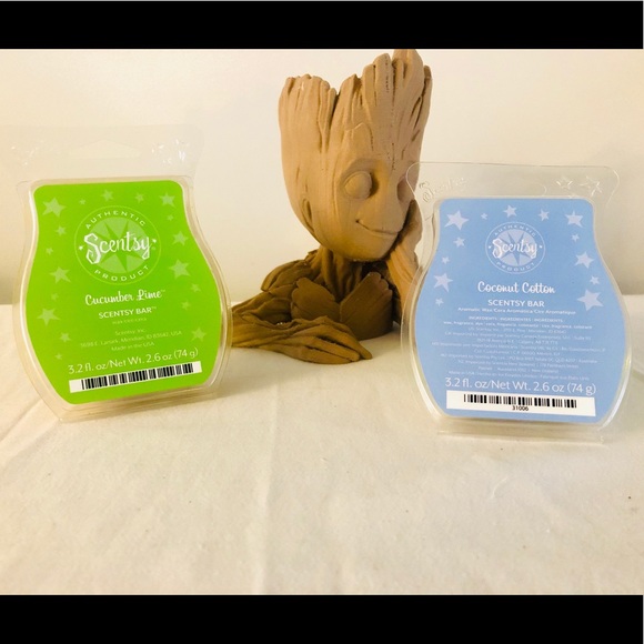 RARE-(1) COCONUT COTTON &(1) CUCUMBER LIME Scentsy - Picture 2 of 8
